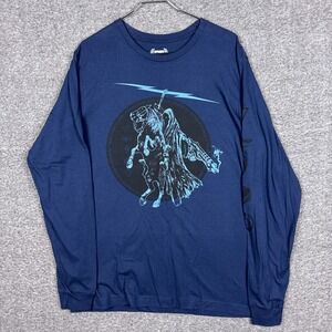 Bungie Destiny 2 Shirt Mens XL Blue Thunderlord Lost Cryptarch Long Sleeve Crew